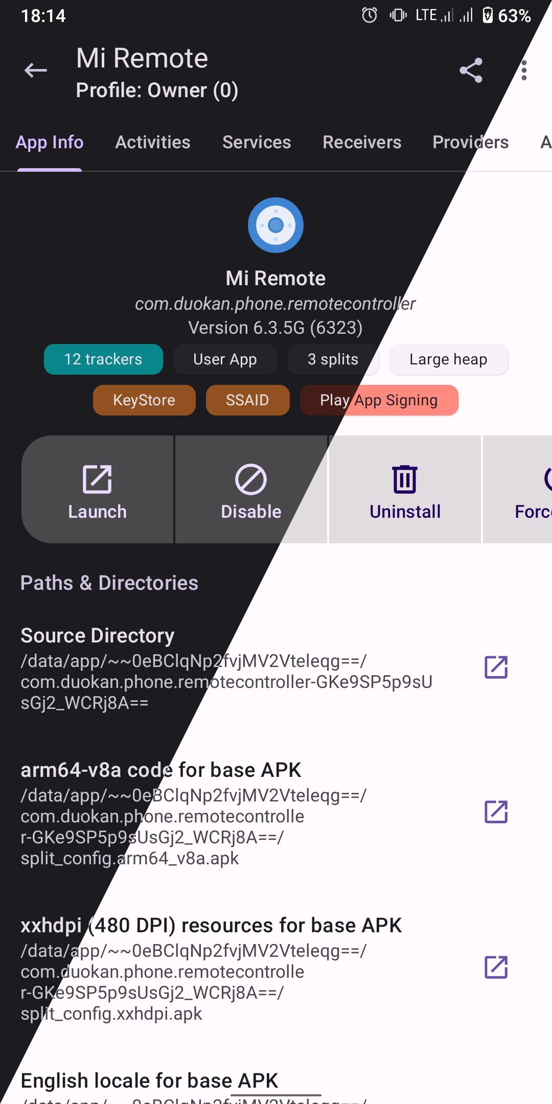 追蹤掃描組界面