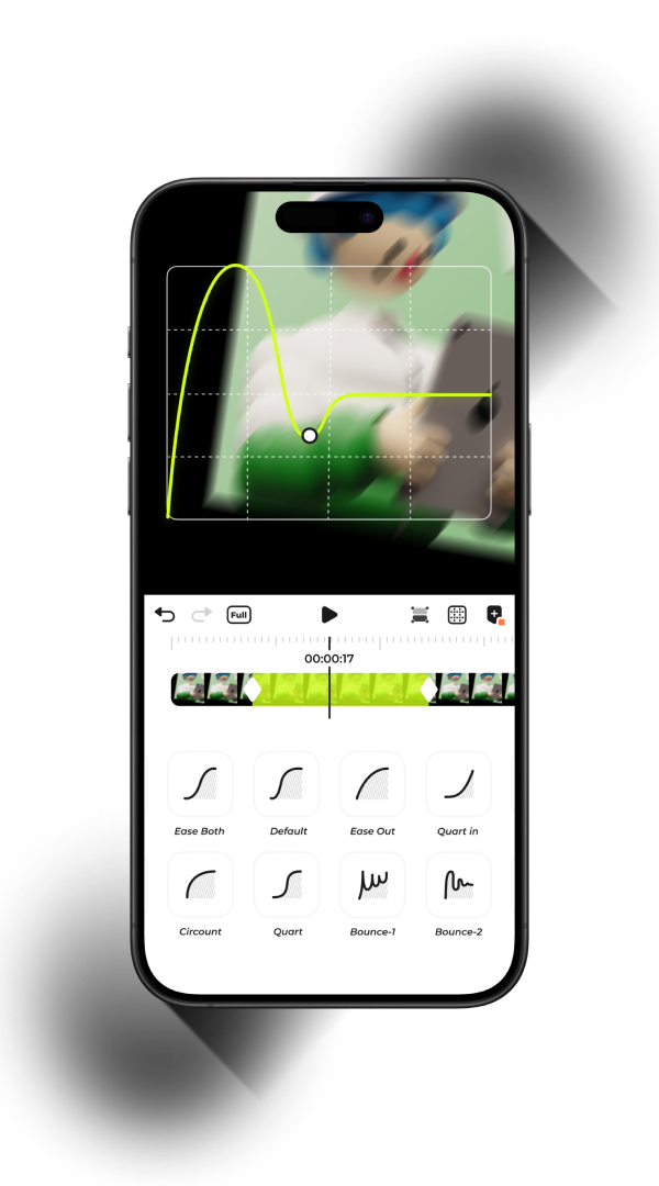 blurrr 關鍵幀與曲線