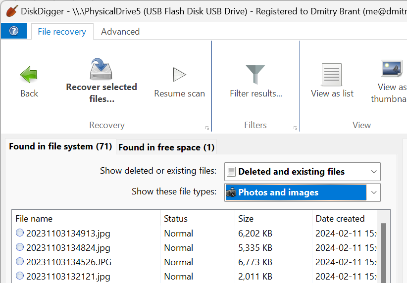 diskdigger 裡那些多數人沒發現的恢復絕活