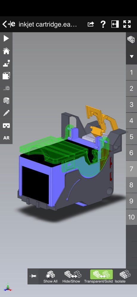 手機端操作界面與底部組件控制欄