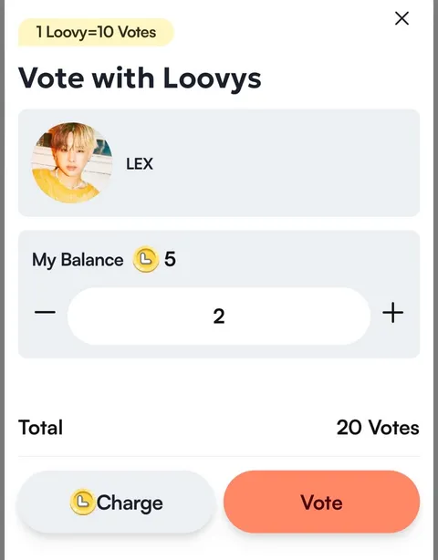 Loovy 十倍投票力