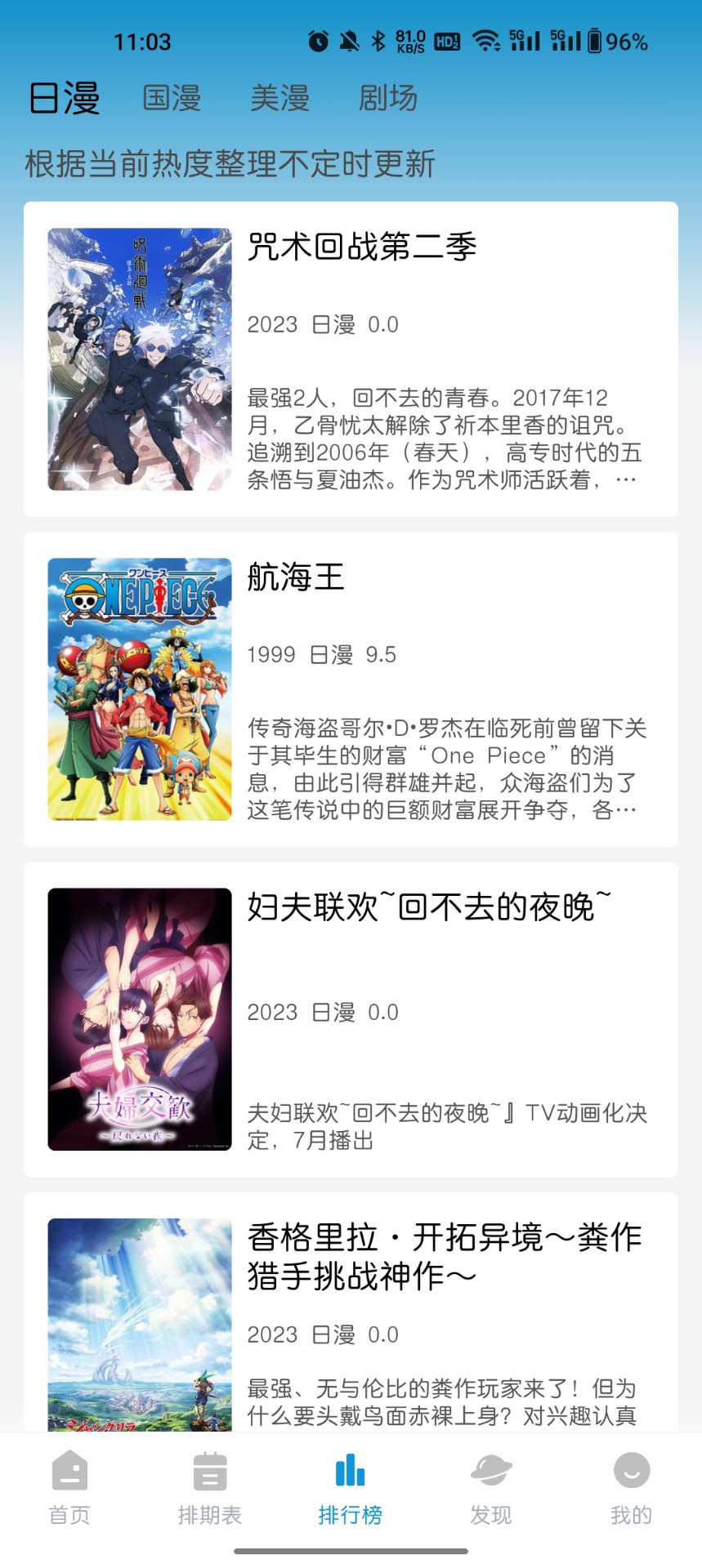 mifun 隱藏功能挖掘 — 把追番 App 用成私人推薦引擎