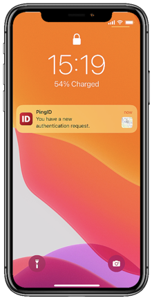PingID 驗證界面