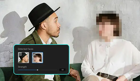 AI 人臉模糊:自動偵測並套用模糊效果
